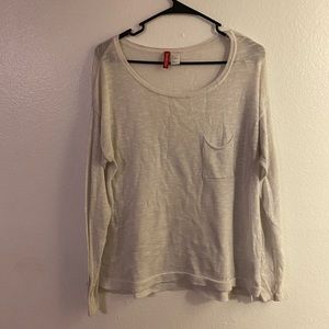 White Light Knit Sweater